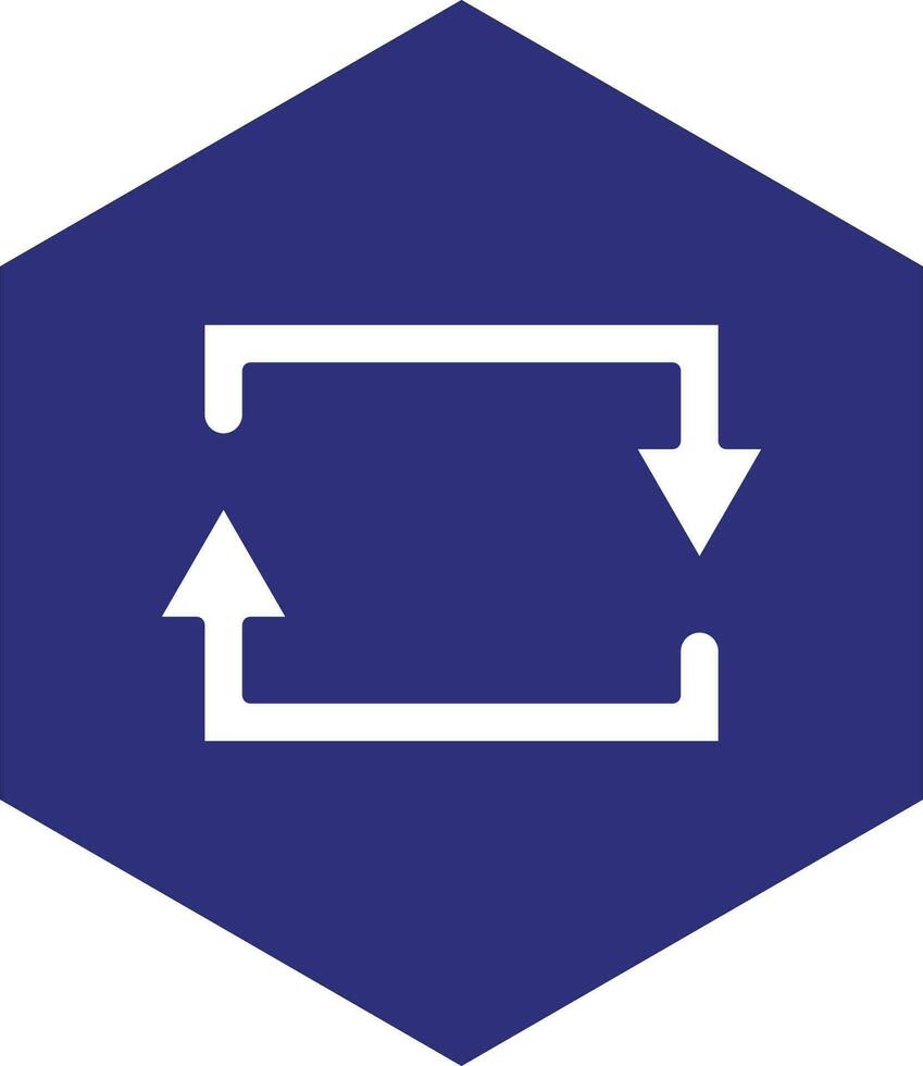 Rectangular Arrow Vector Icon design