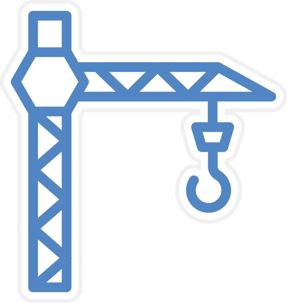 Crane Vector Icon Style