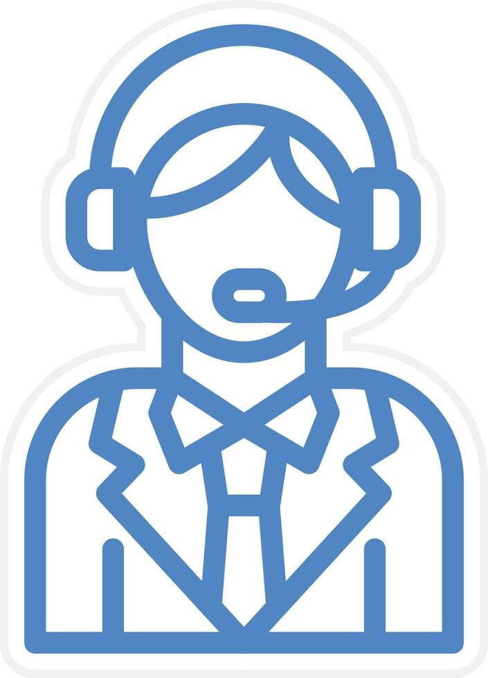 Customer Service Vector Icon Style