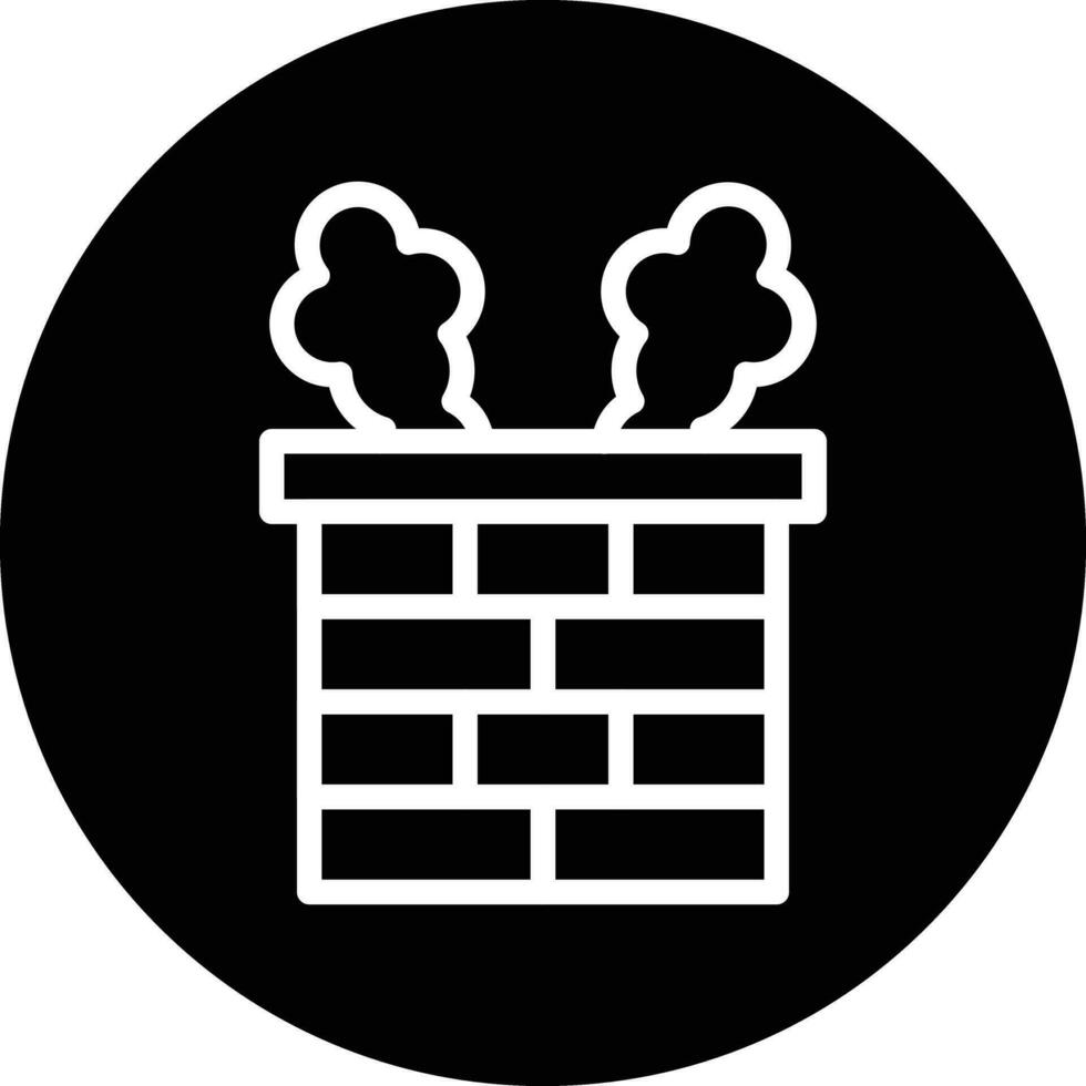 Chimney Vector Icon Design