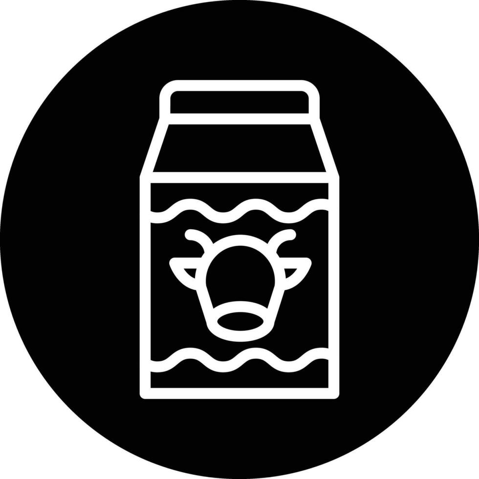 diseño de icono de vector de leche