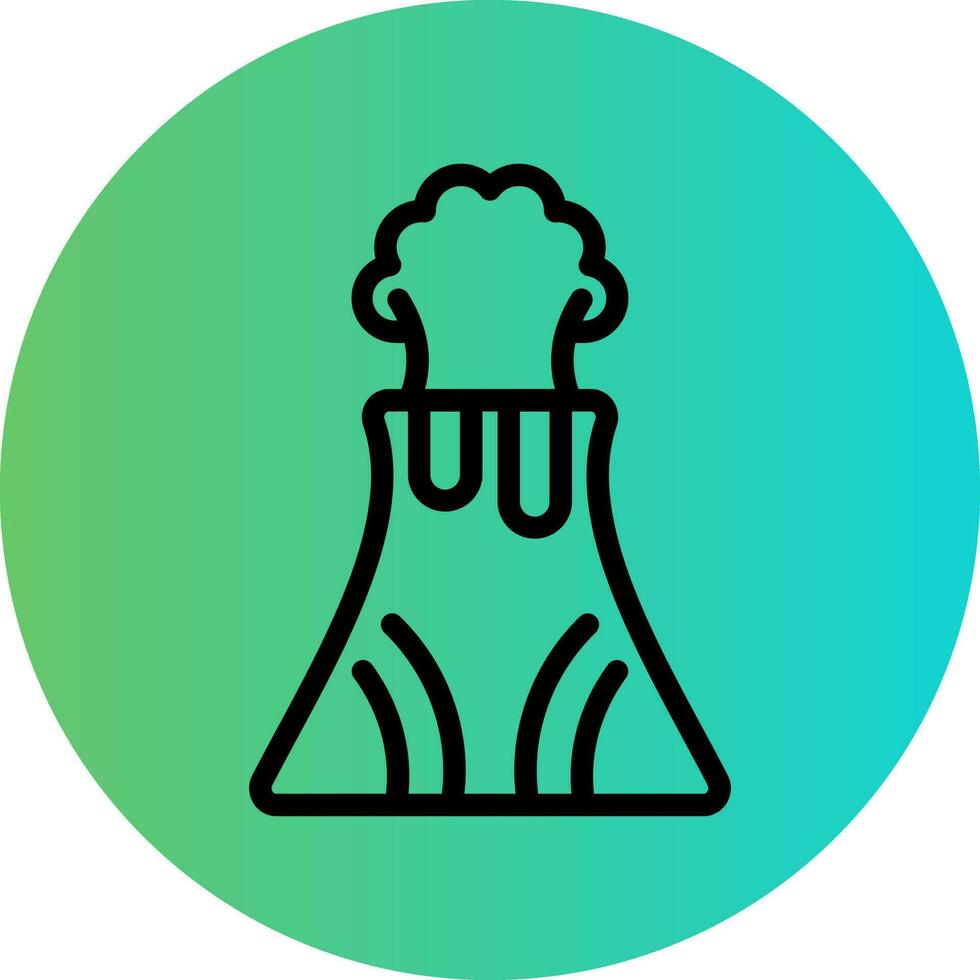 Lava Vector Icon Design