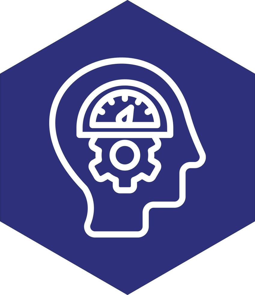 Mental Control Vector Icon Design