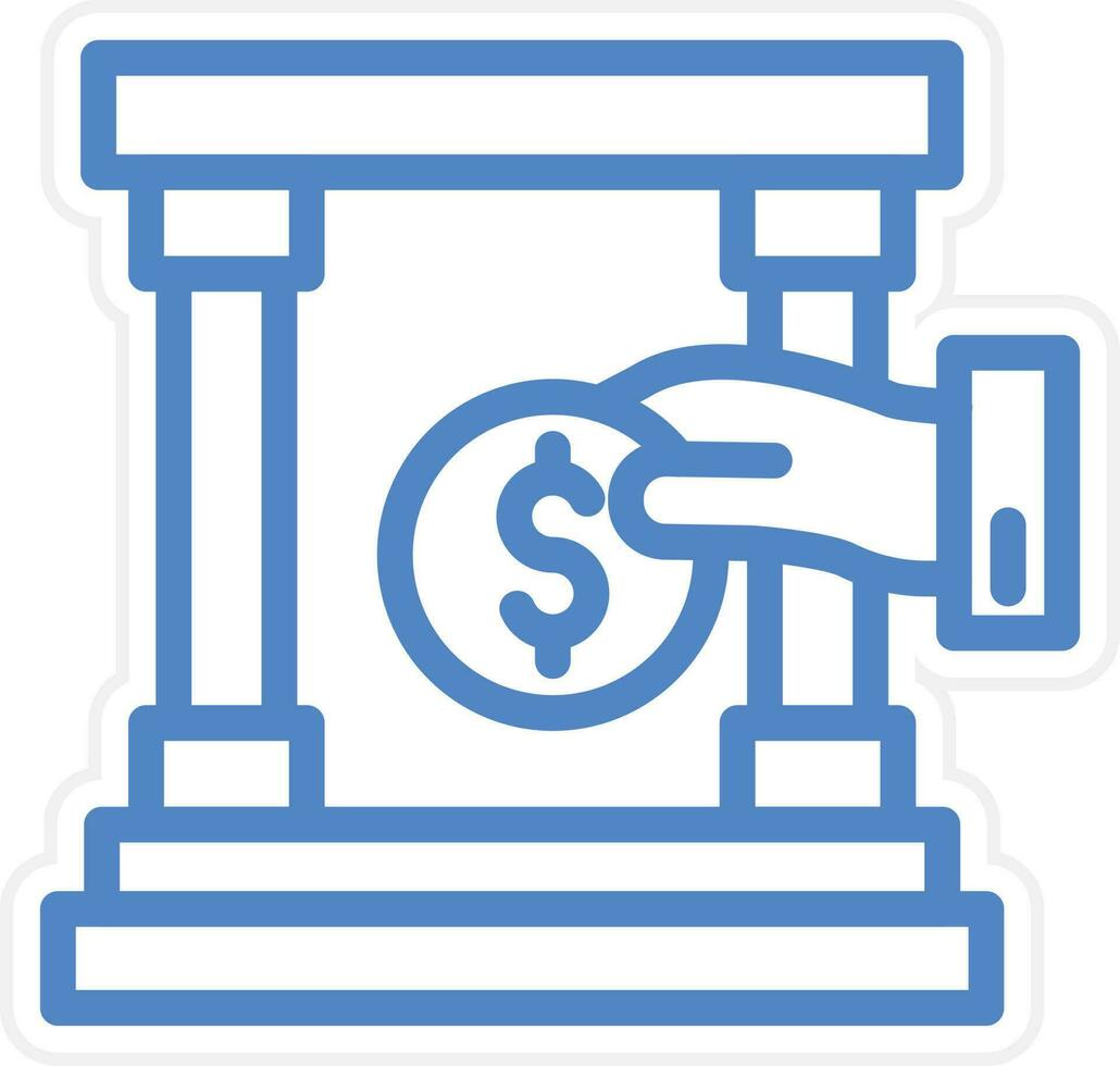 Deposit Vector Icon Style