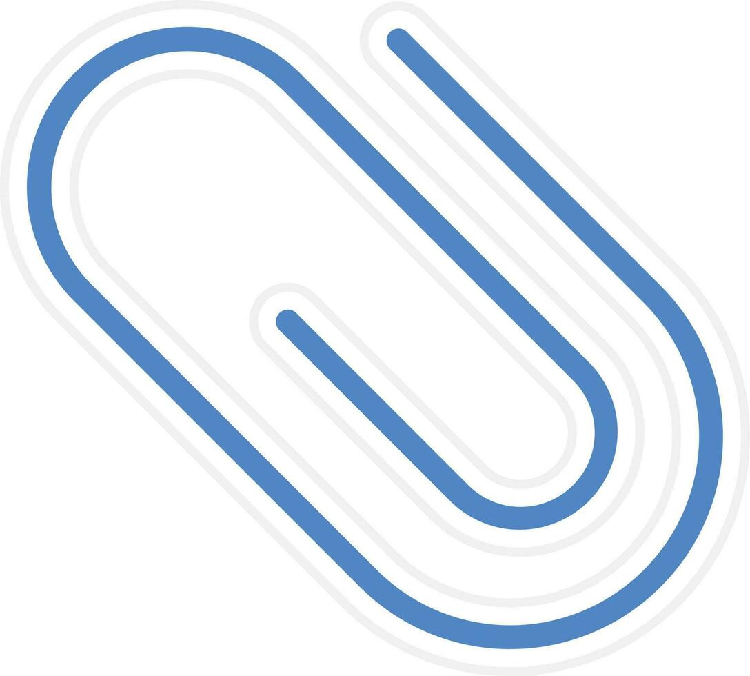 Paperclip Vector Icon Style