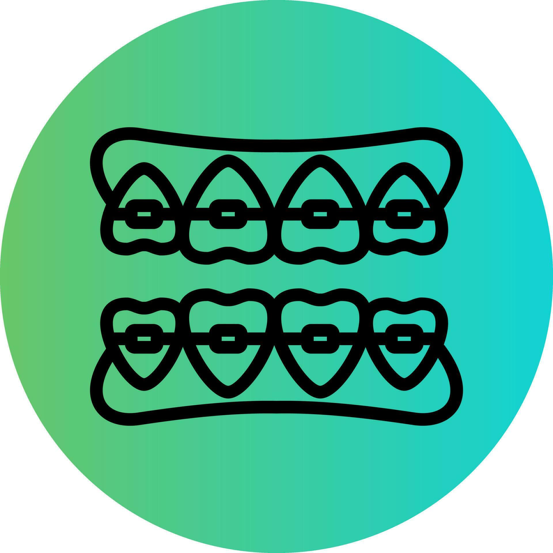 Tooth Braces Vector Icon Design 23349922 Vector Art at Vecteezy