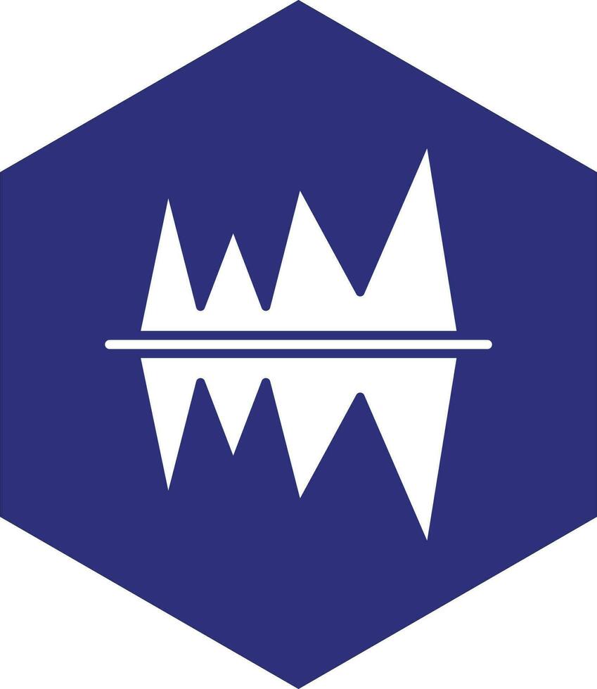 Iceberg Vector Icon design