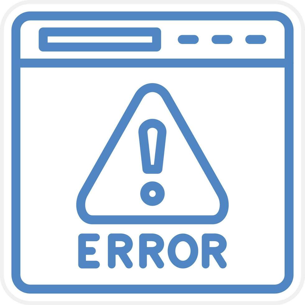 Error Vector Icon Style