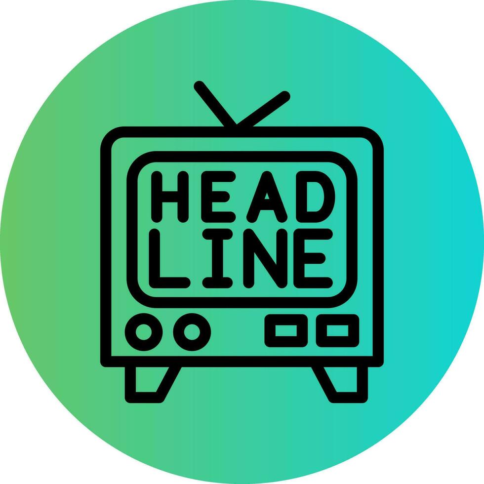 Headline Vector Icon Design