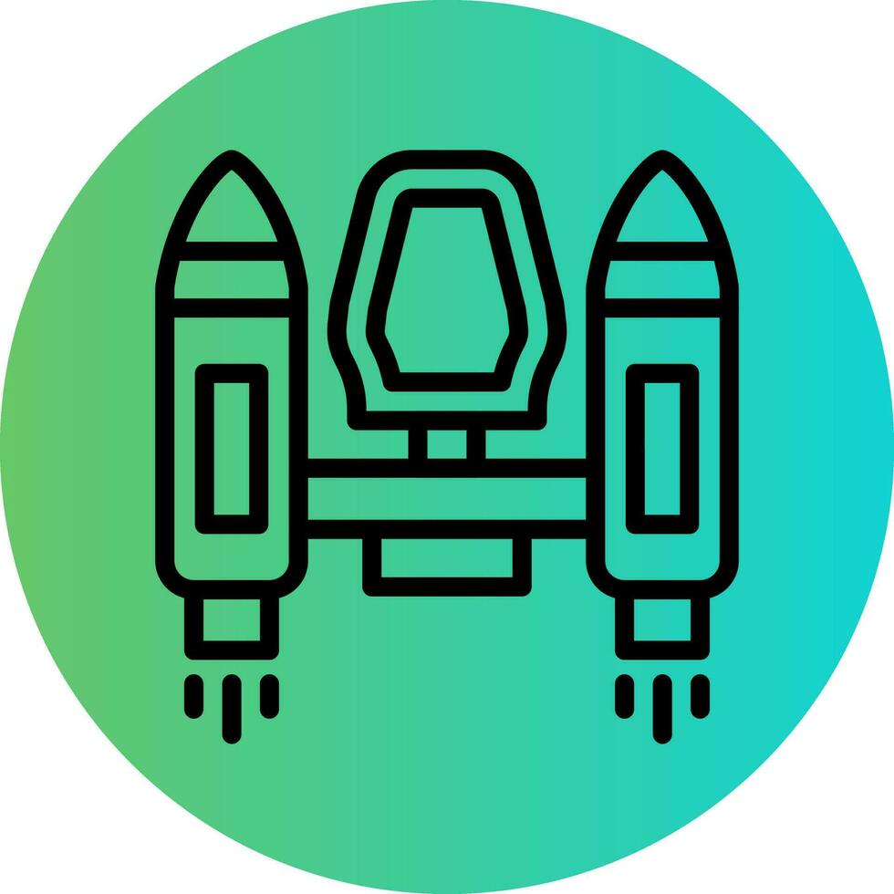 Jetpack Vector Icon Design