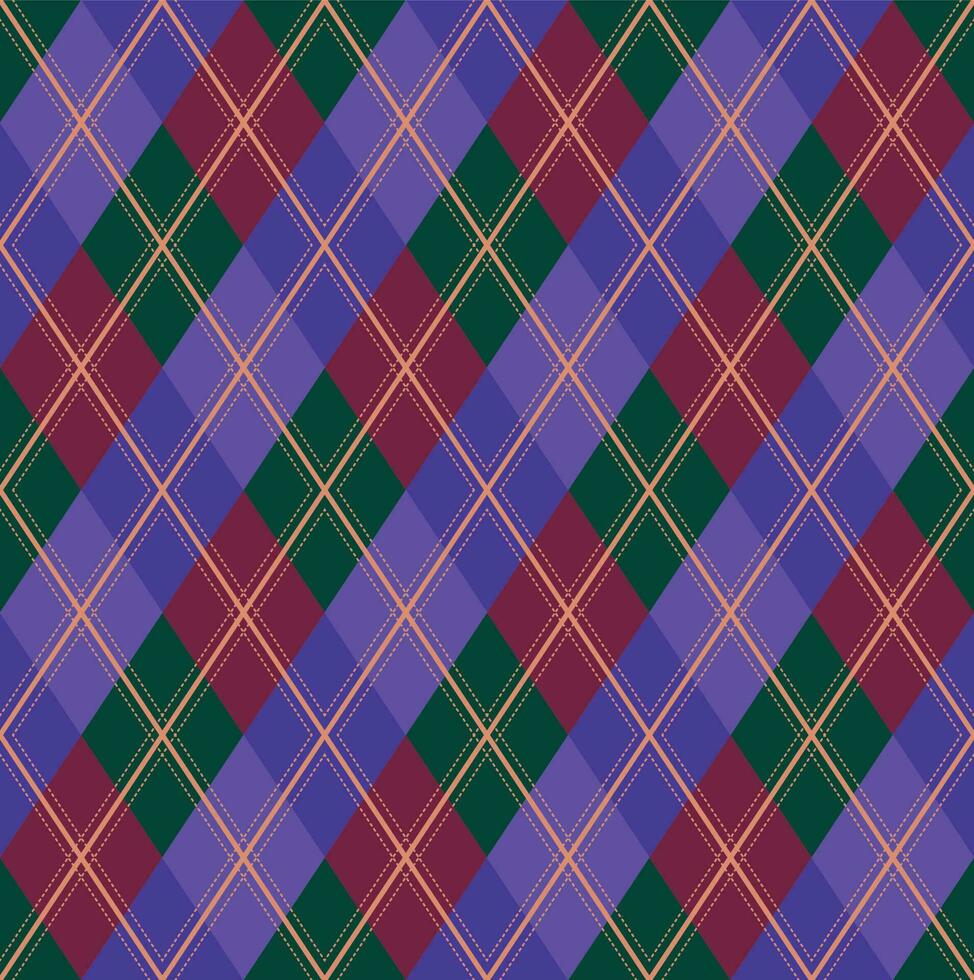 Argyle Pattern vector,geometric, background,Classic Knitted,plaid vector