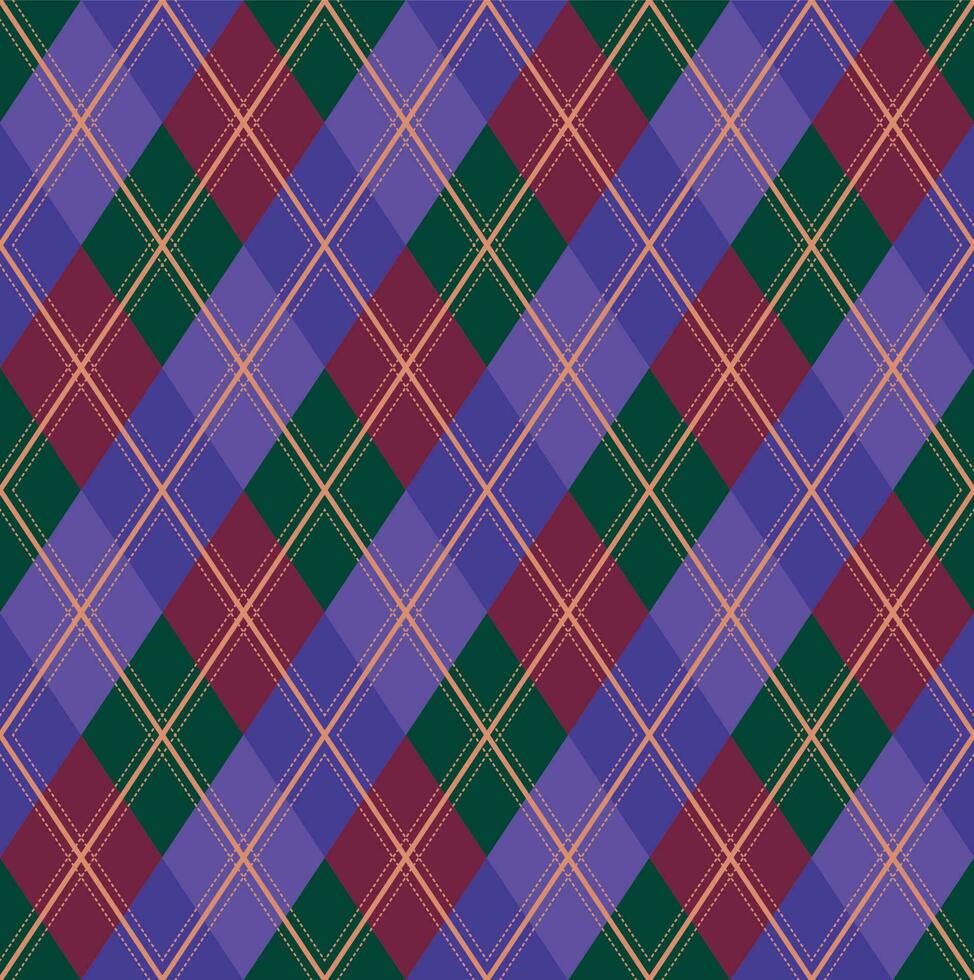 Argyle Pattern vector,geometric, background,Classic Knitted,plaid vector