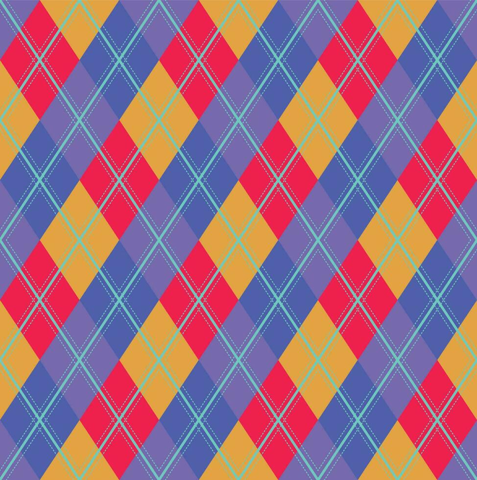 Argyle Pattern vector,geometric, background,Classic Knitted,plaid vector