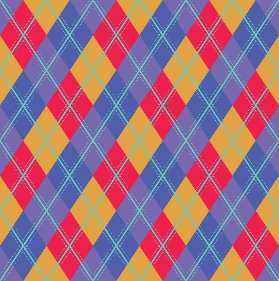 Argyle Pattern vector,geometric, background,Classic Knitted,plaid vector