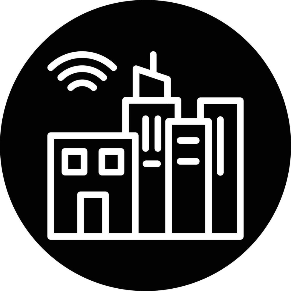 Smart City Vector Icon Design