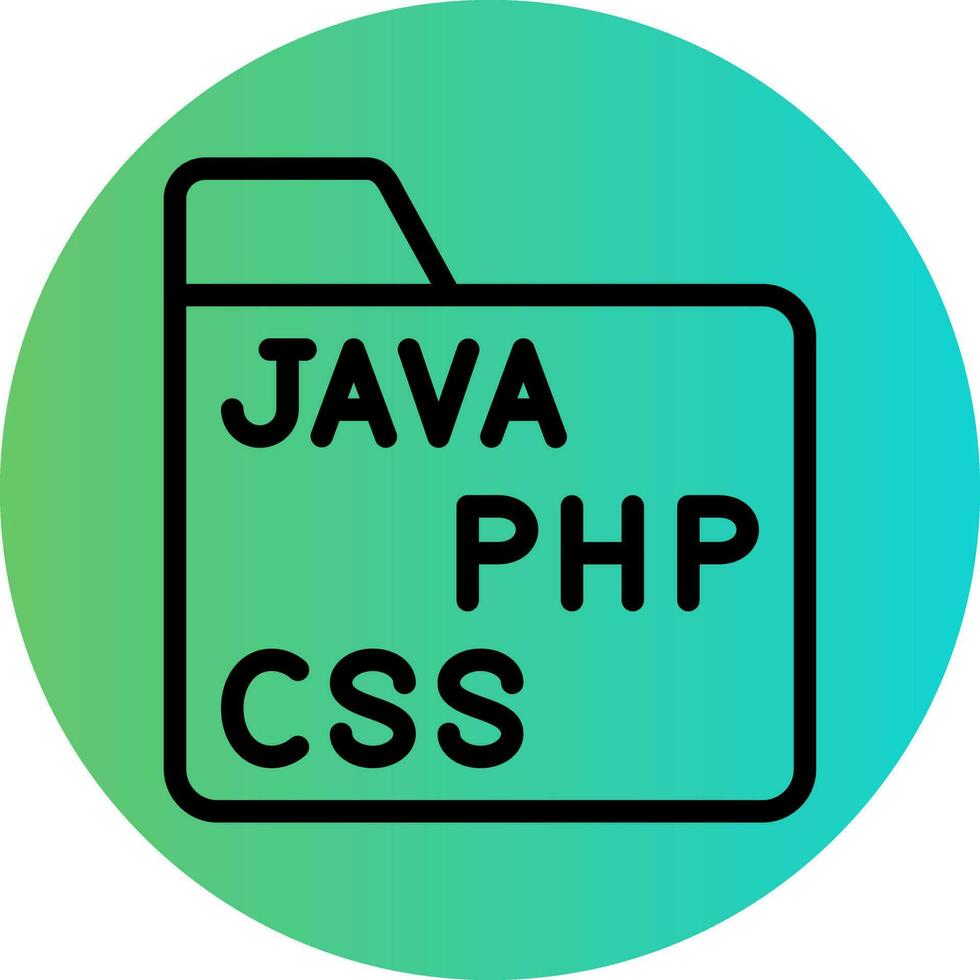 Coding Folder Vector Icon Design 23350545 Vector Art at Vecteezy