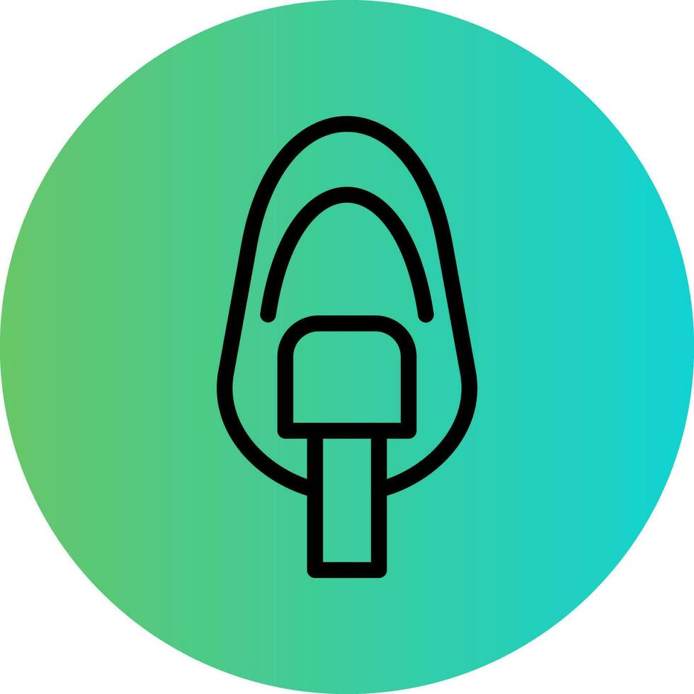 Oxygen Mask Vector Icon Design