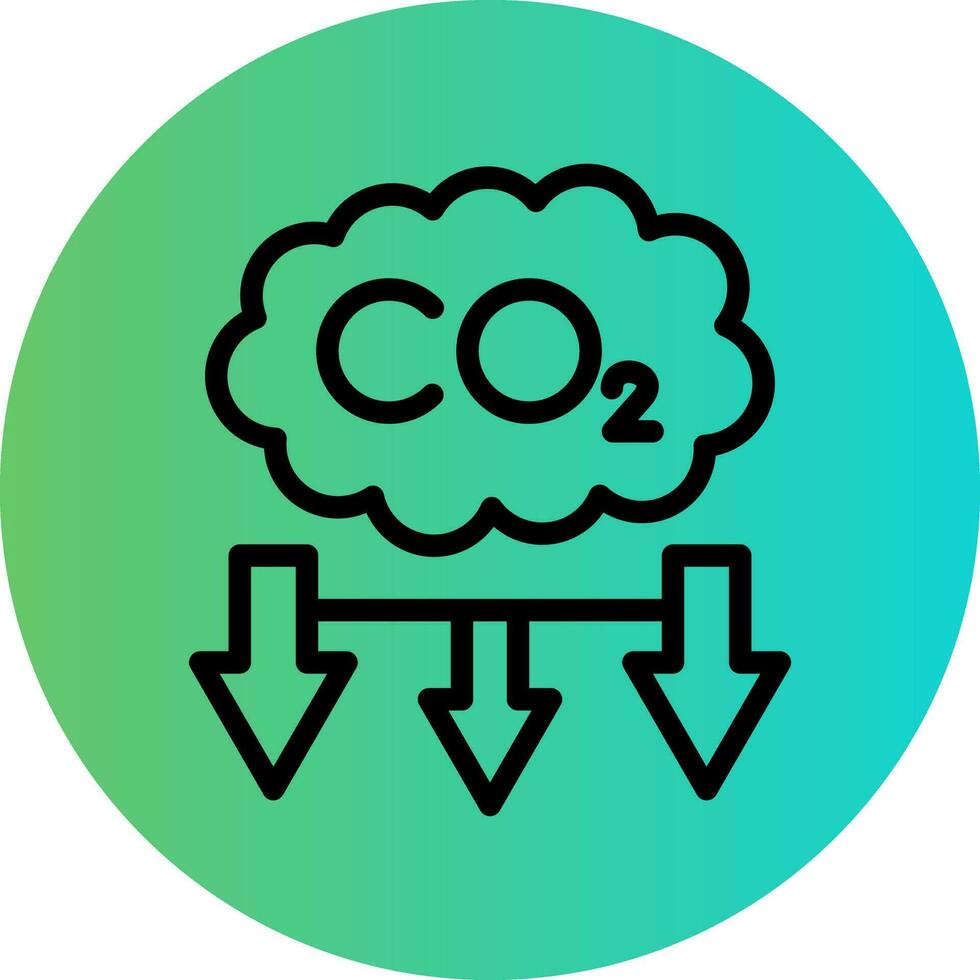 Emission Vector Icon Design