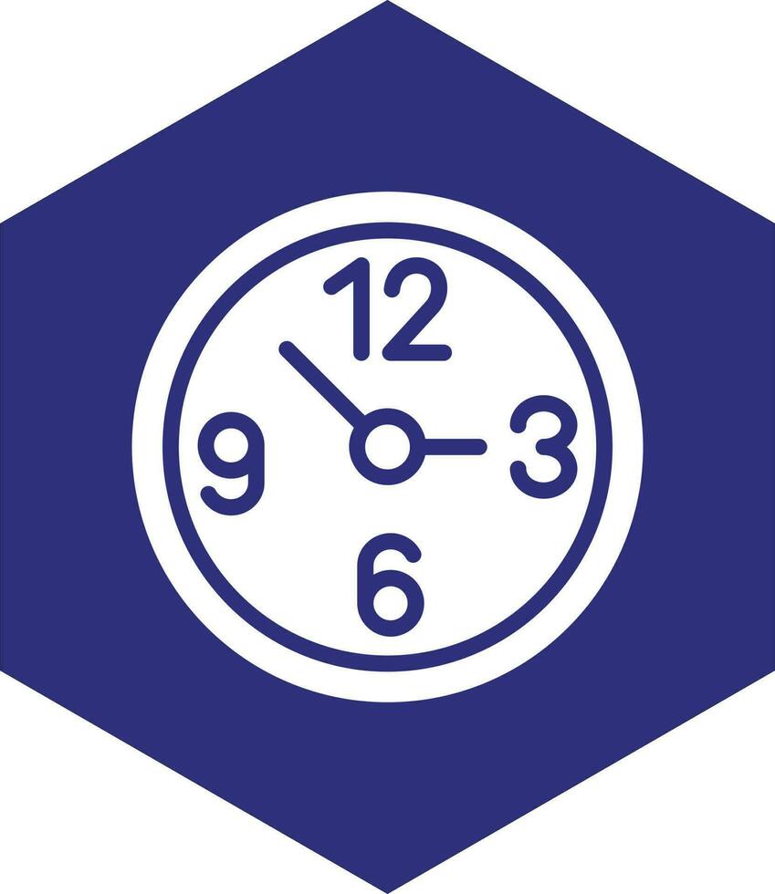 diseño de icono de vector de reloj