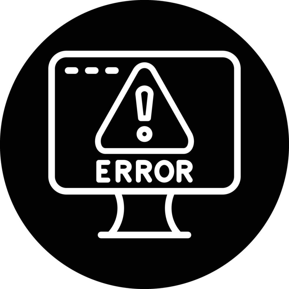 Error Vector Icon Design