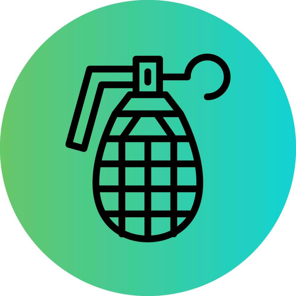 Grenade Vector Icon Design