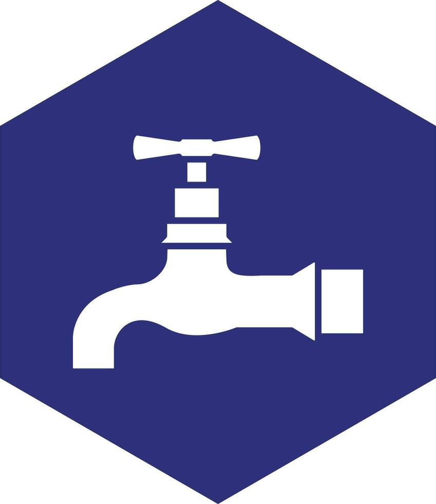 Water Tap Vector Icon design
