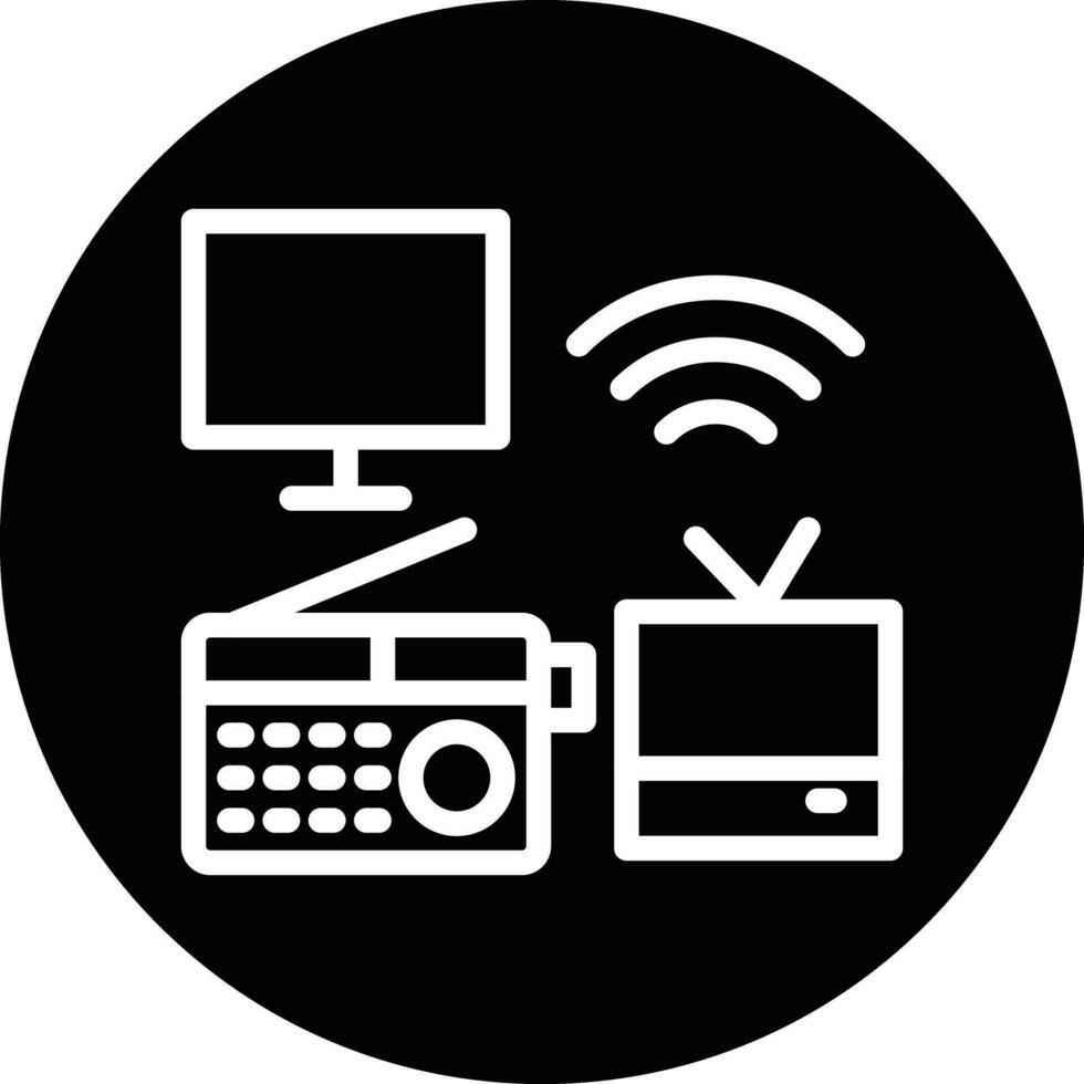 Mass Media Vector Icon Design