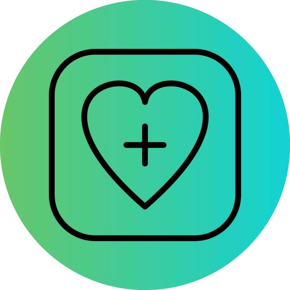 Medical App Vector Icon Design