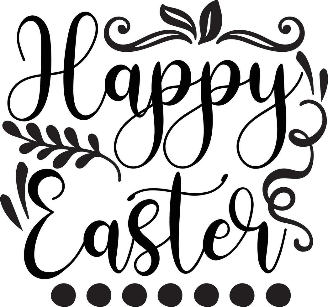 Rustic Easter Design vector