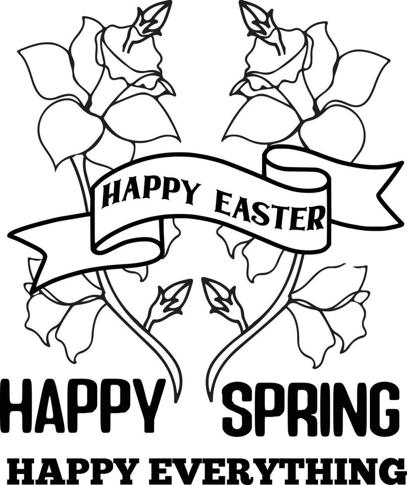 Rustic Easter Design vector