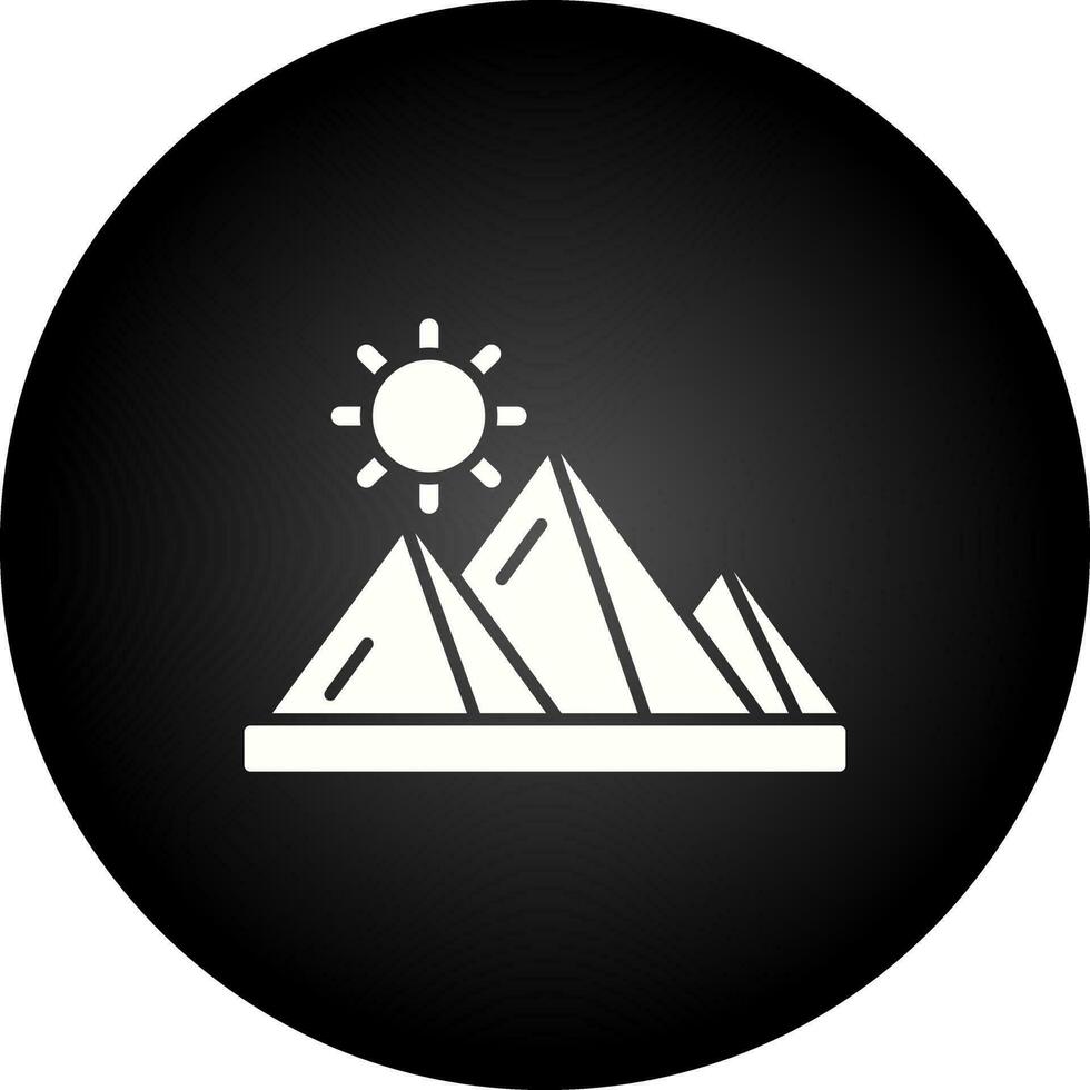 Pyramid Vector Icon