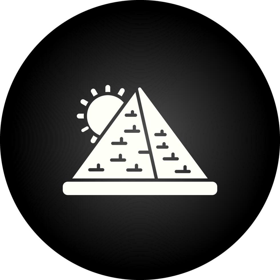 Pyramid Vector Icon