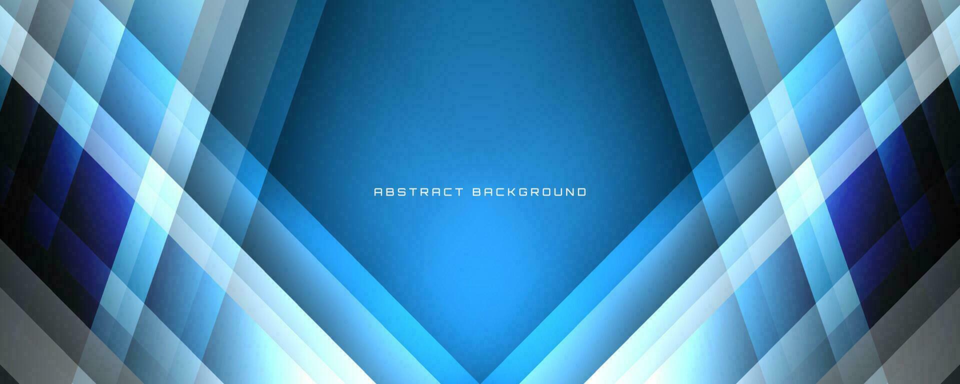 3D blue geometric abstract background overlap layer on bright space with polygonal shapes decoration. Graphic design element cutout effect style concept for banner, flyer, card, or brochure cover vector