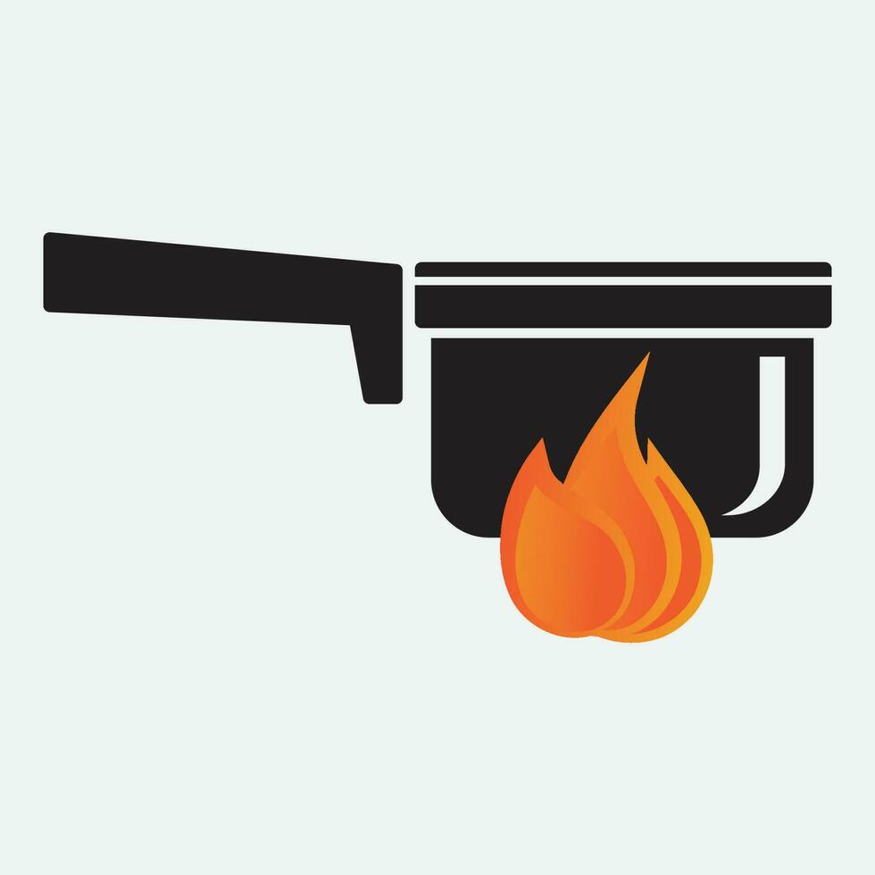 Cooking icon logo creative vector