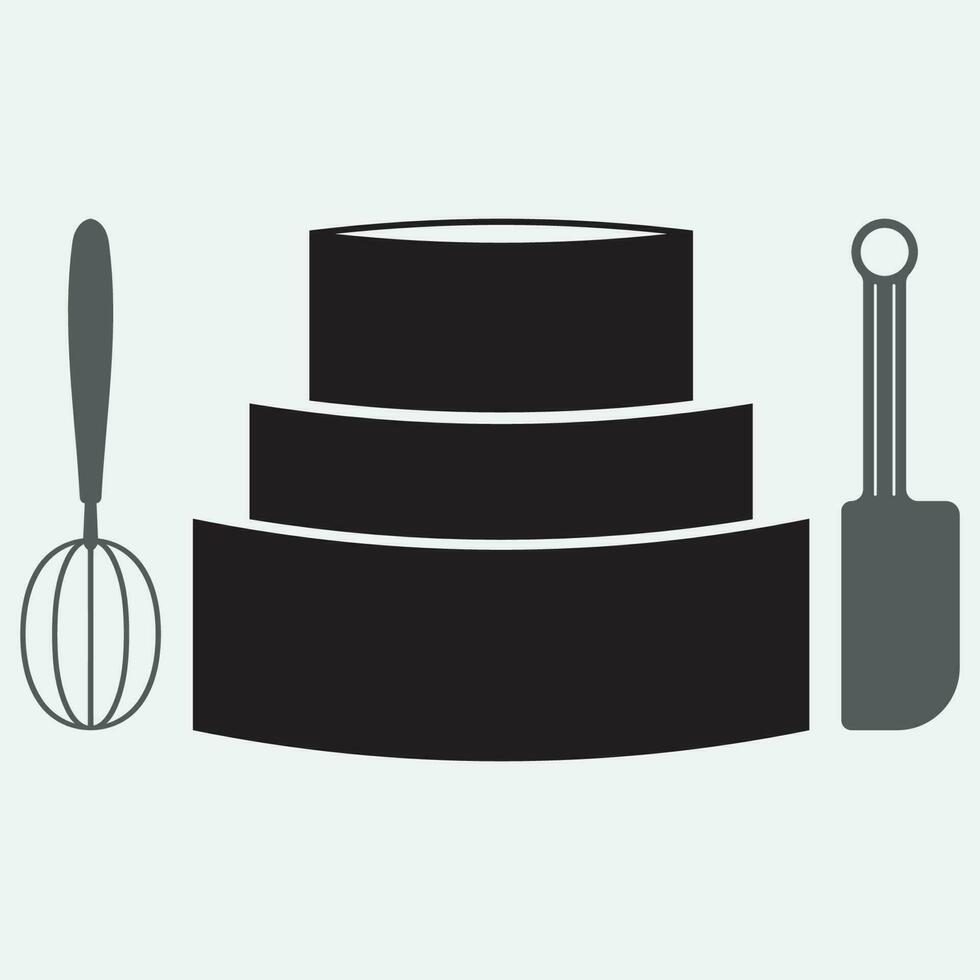 Cooking logo. Icon or symbol for design menu restaurant. vector