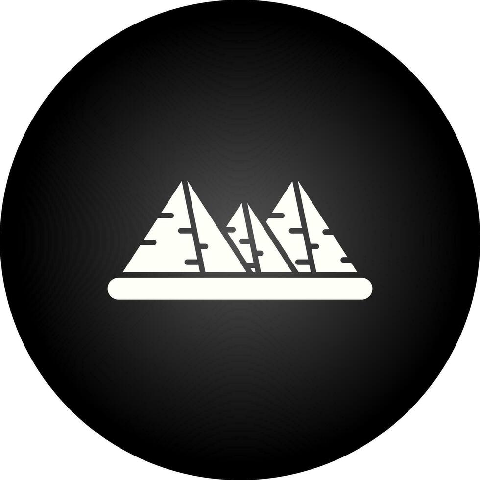 Pyramid Vector Icon