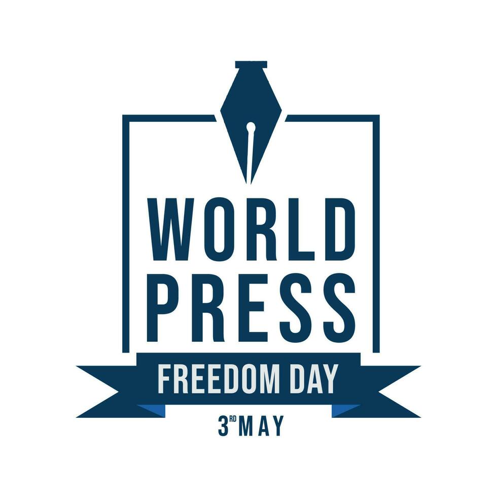 World press freedom day vector image