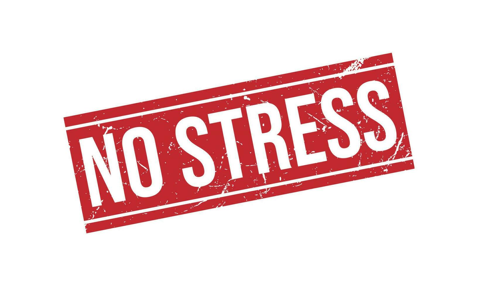 No Stress Rubber Stamp Seal Vector 23352122 Vector Art at Vecteezy