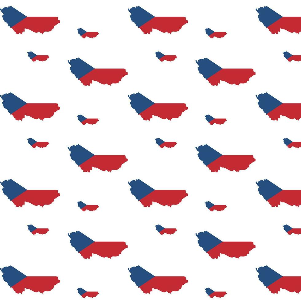 Czech republic map background. vector