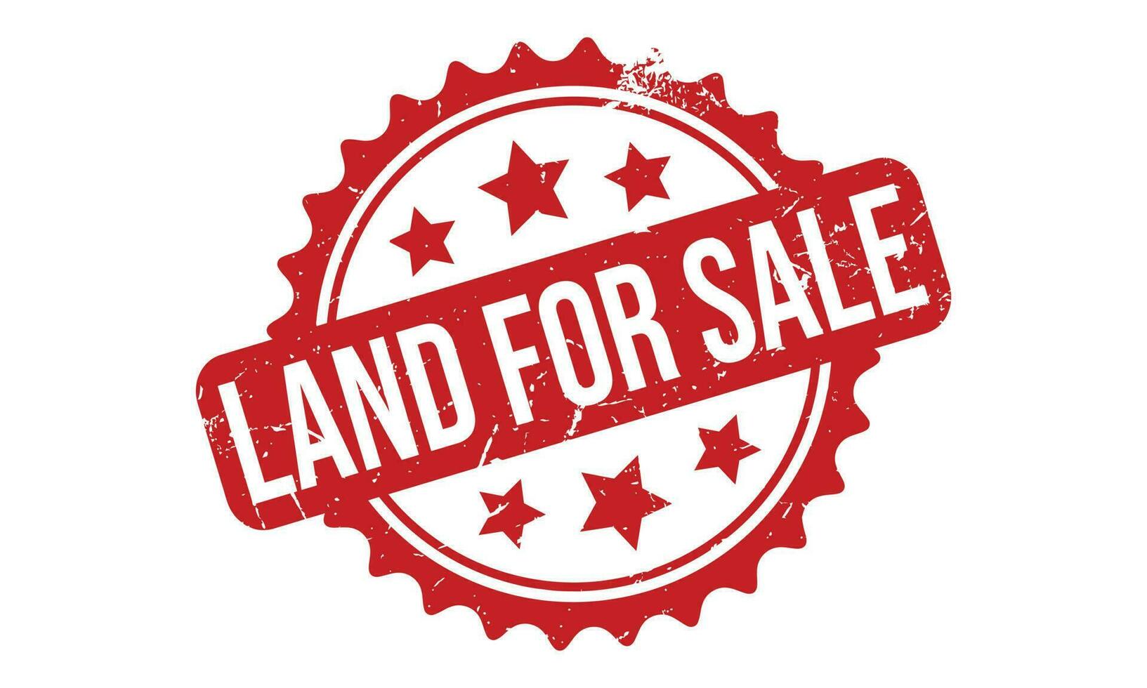 Land For Sale Rubber Stamp Seal Vector