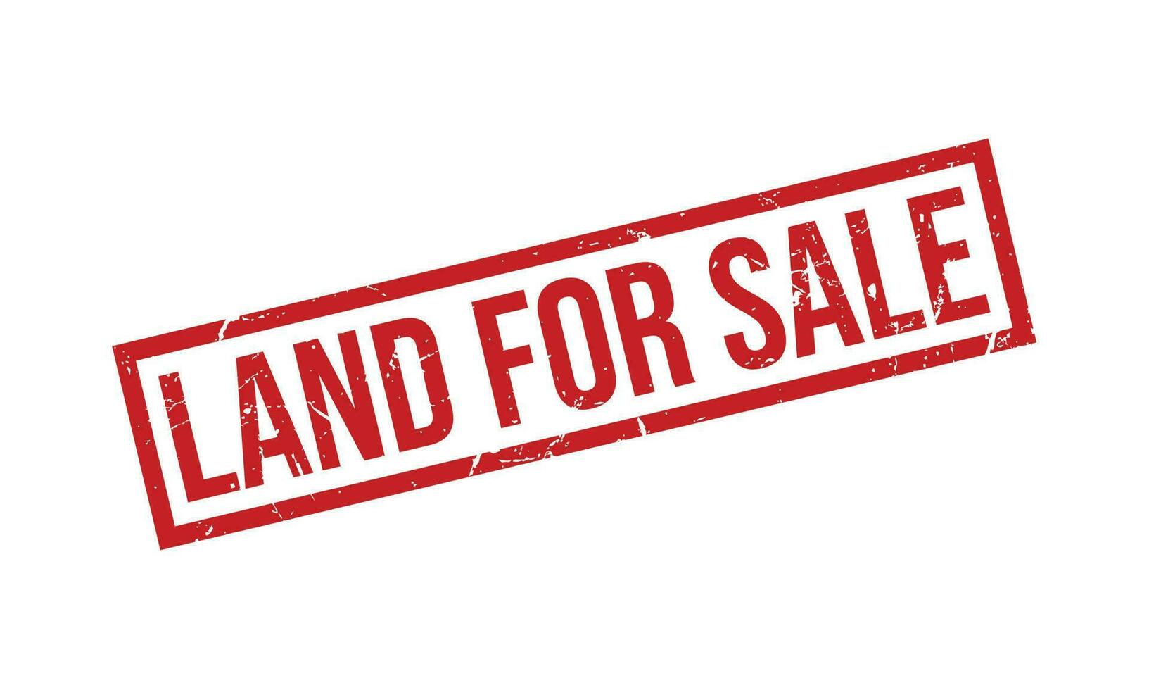 Land For Sale Rubber Stamp Seal Vector