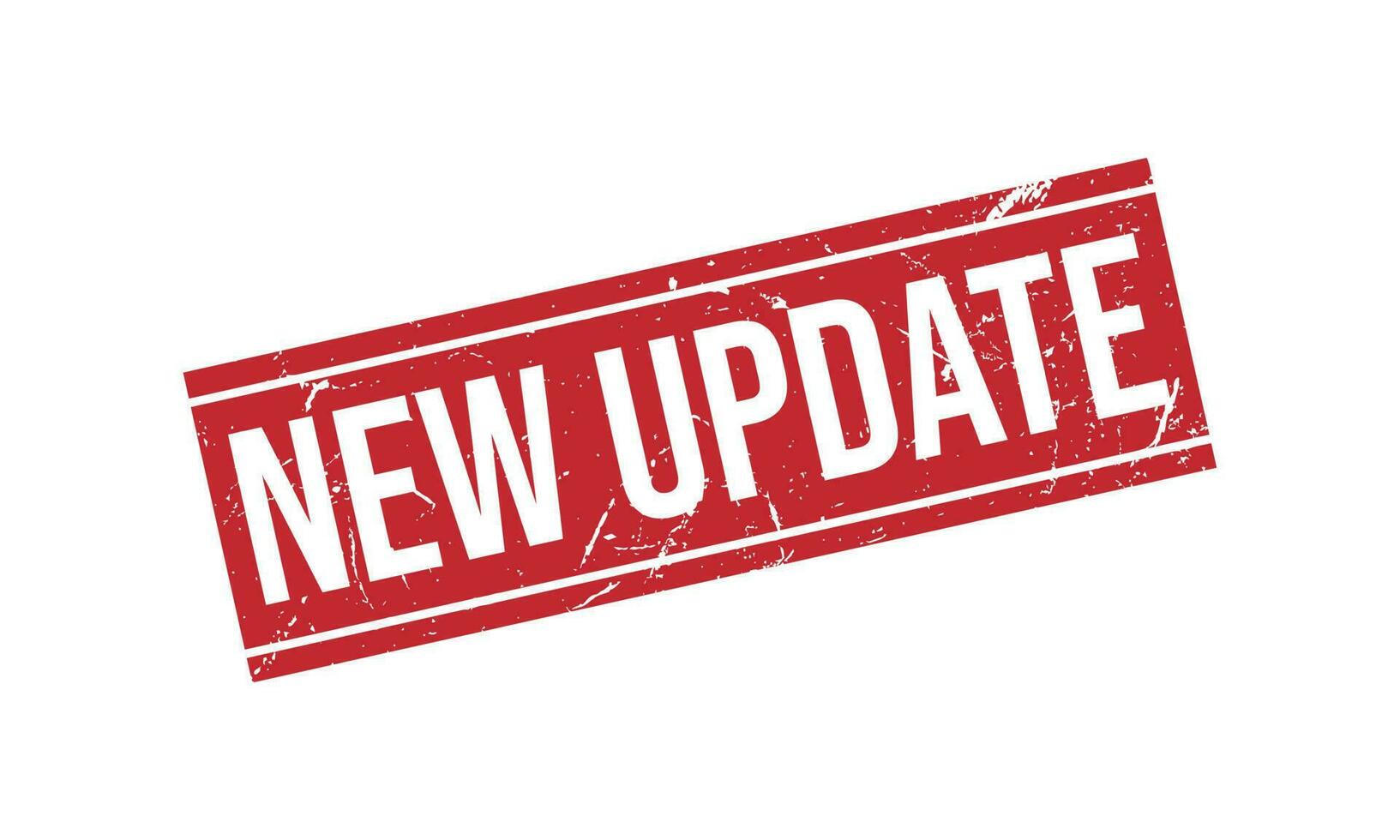 New Update Rubber Stamp Seal Vector