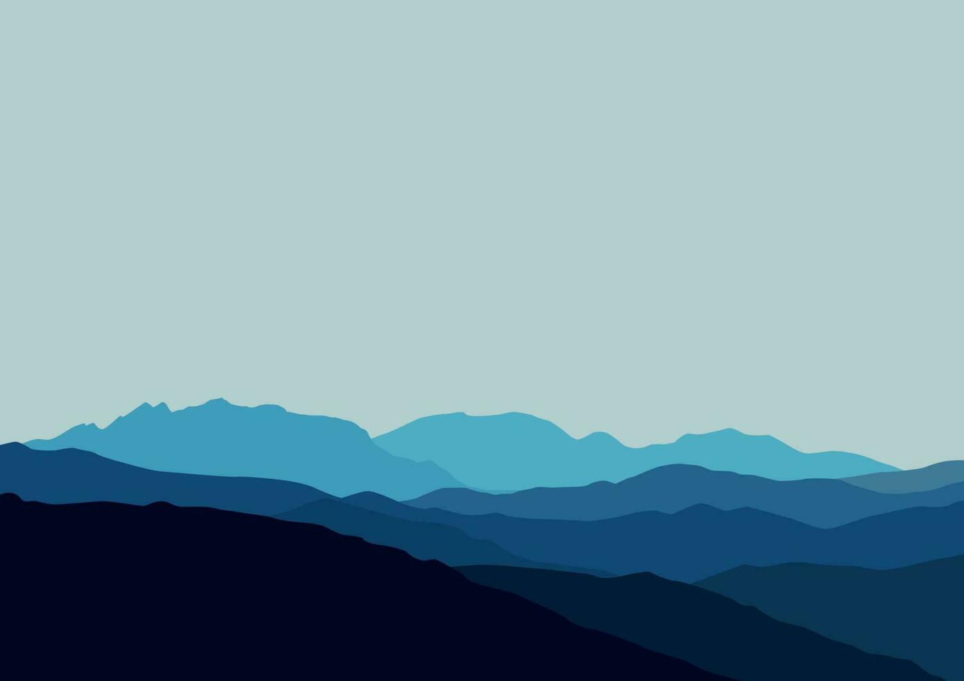 beautiful mountains vector illustration design