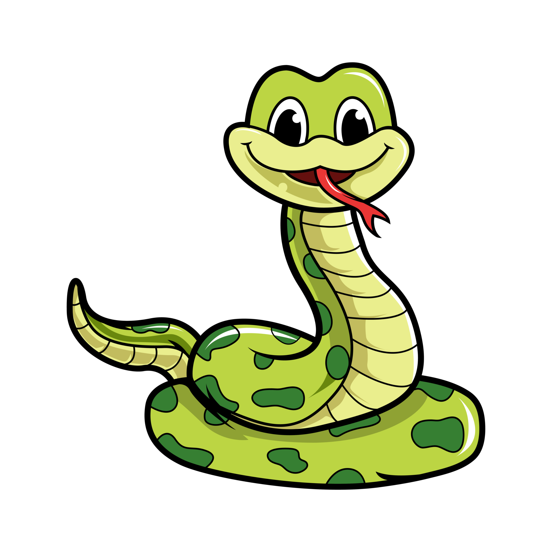 Funny Cartoon Snake 23353723 PNG funny-cartoon-snake-23353723-png