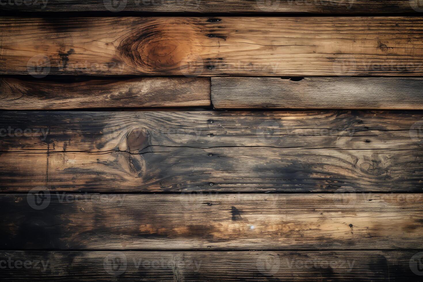 rústico Clásico de madera textura. ai generado foto