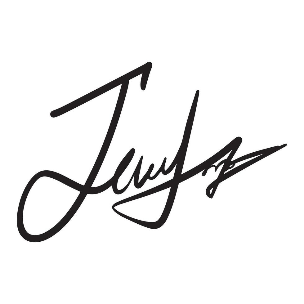 J Signature lettering ,good for graphic design resources, pamflets, mail,  letters, banners, prints, posters, bussiness, and more. 23354565 Vector Art  at Vecteezy