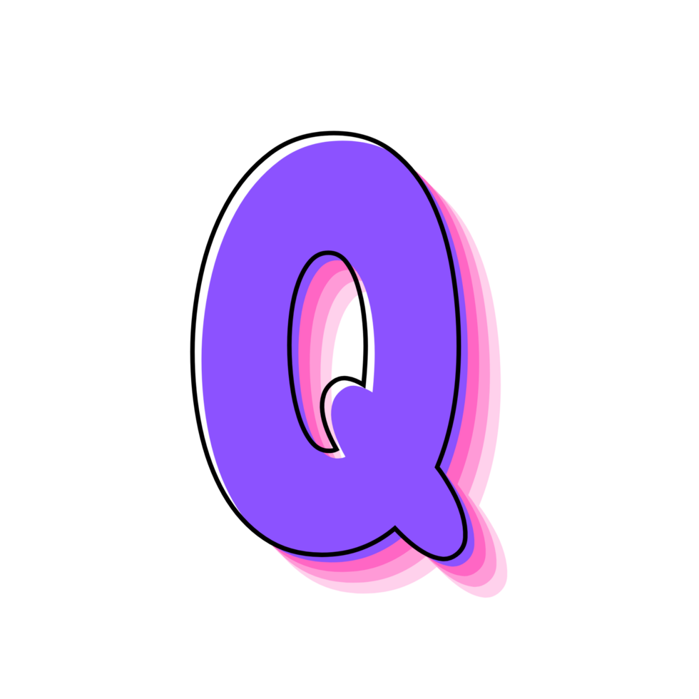 3d alphabet text effect and letter. png