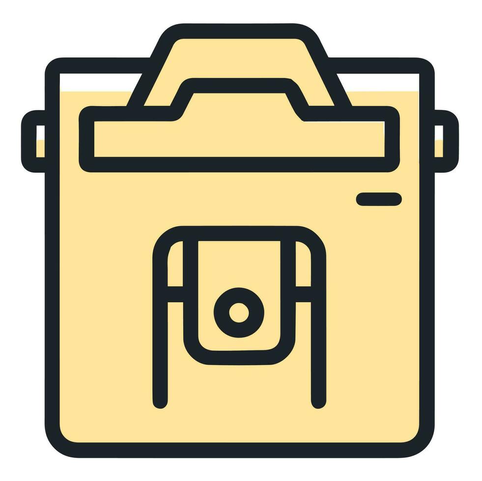 Folder icon for web and application vector