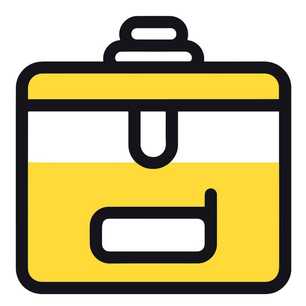 Folder icon for web and application vector