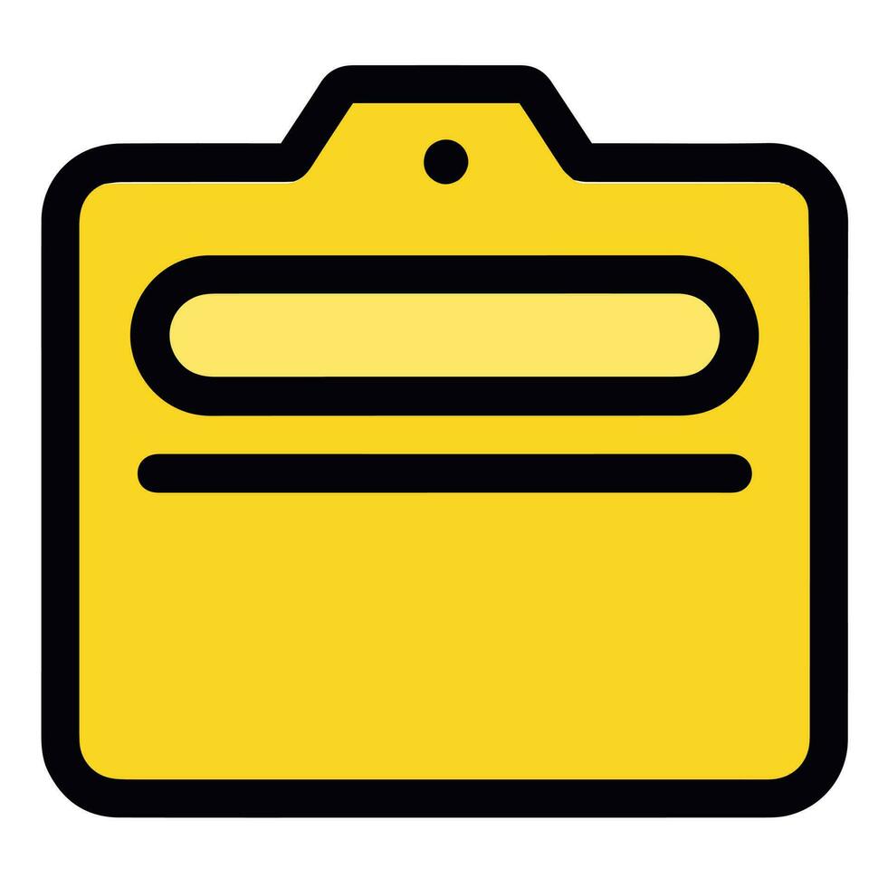 Folder icon for web and application vector